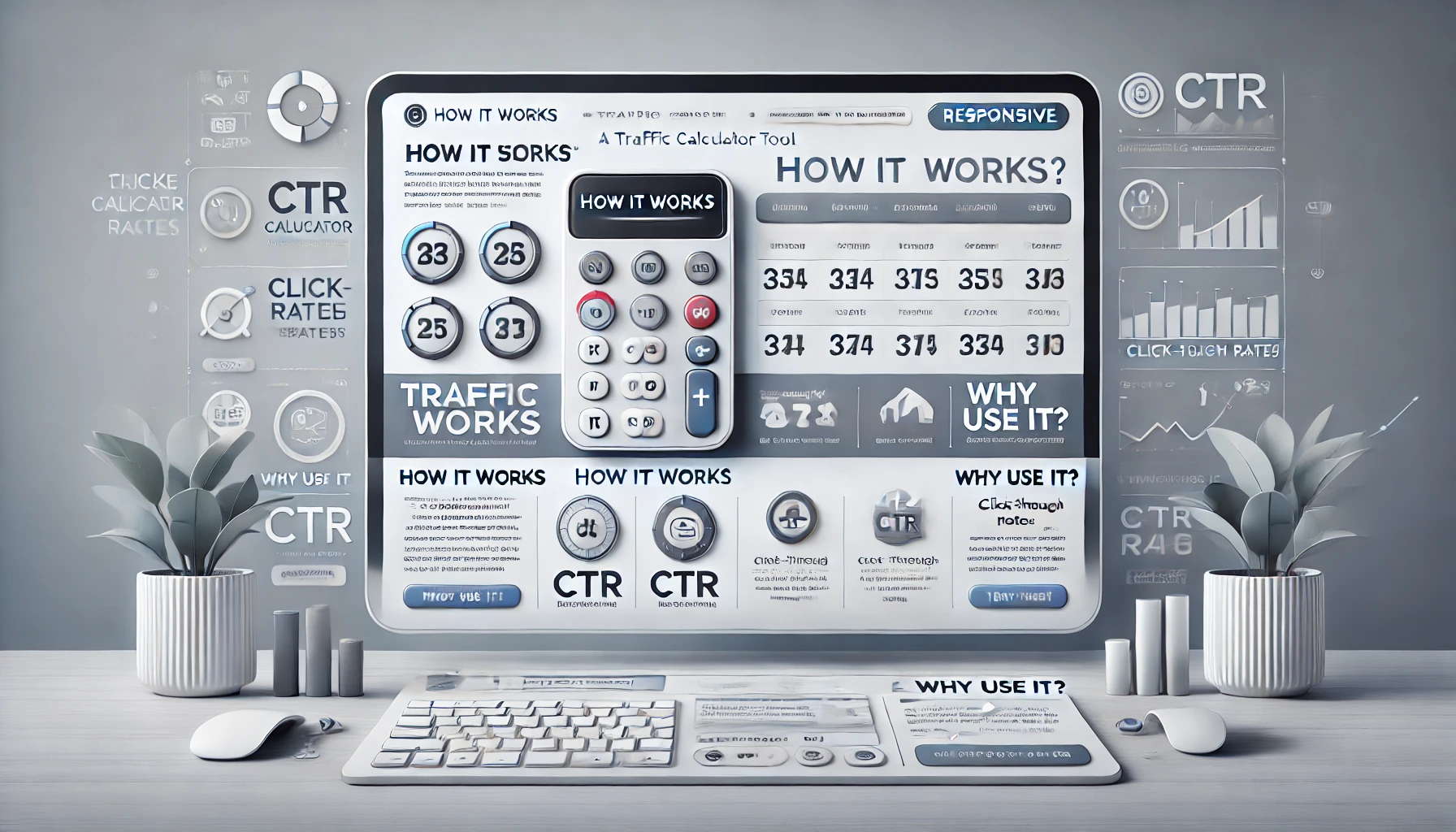 Website traffic estimator